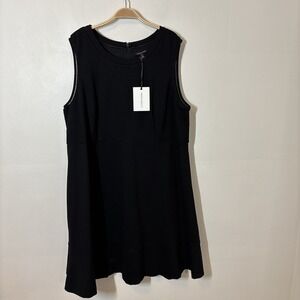 New 41 Hawthorn Dress Black 3X Closet Staple Sleeveless Work Professional